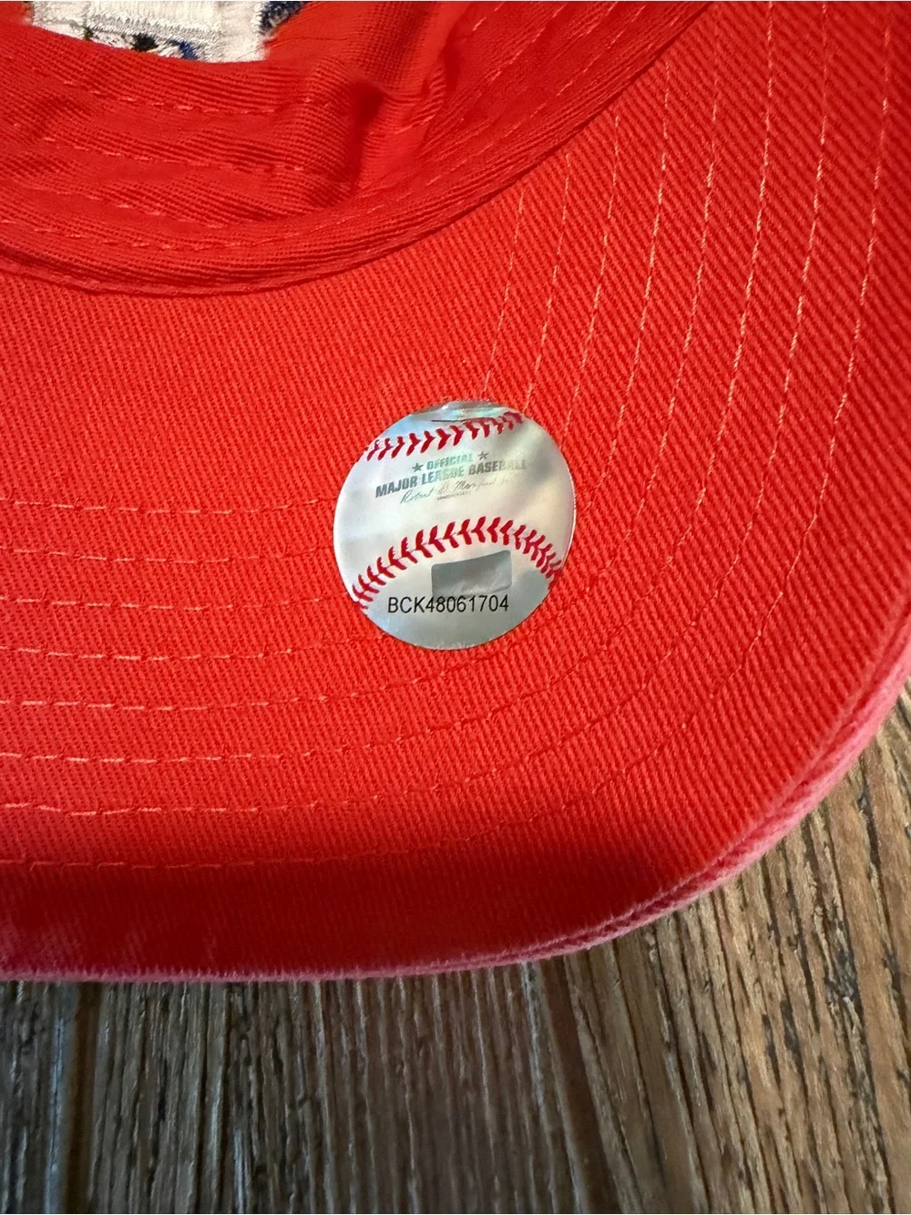 47 Brand Houston Astros Clean Up Hat Orange Adjustable MLB Baseball Cap NWT